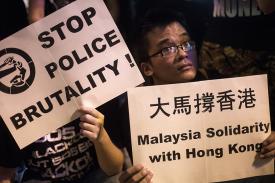 Масові протести в Гонконзі