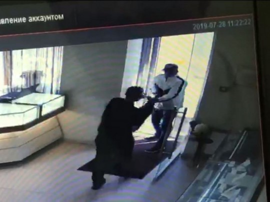 Ограбление ювелирки в Киеве