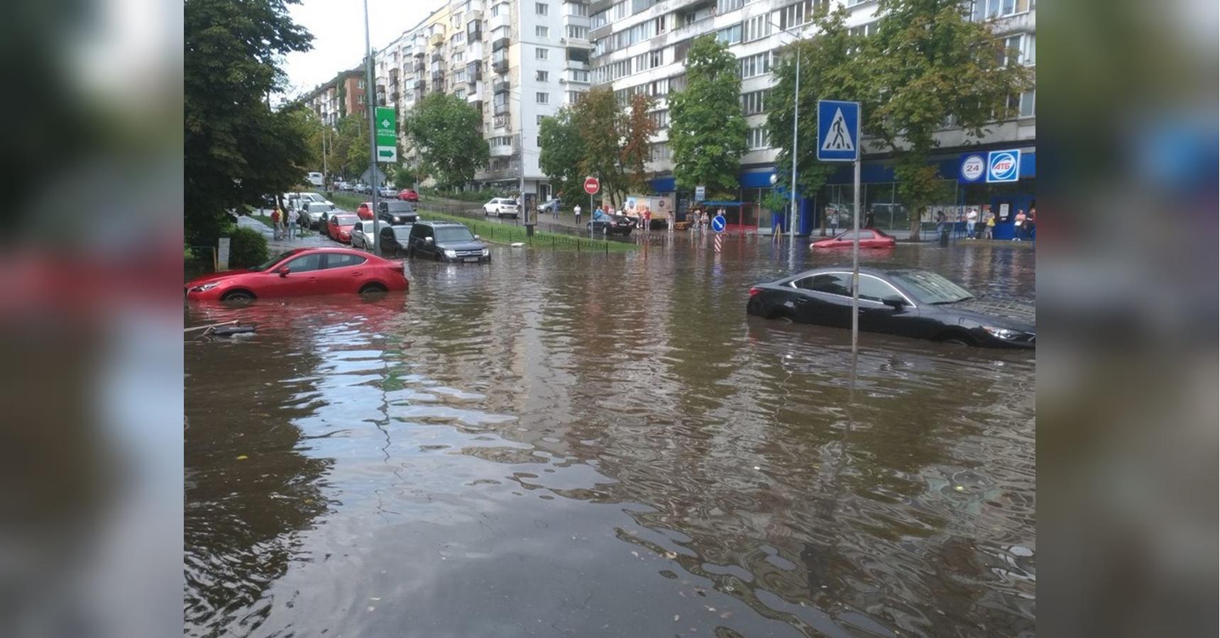Potop Posle Dozhdya V Kieve 29 Iyulya 2019 Smotret Foto I Video Fakty