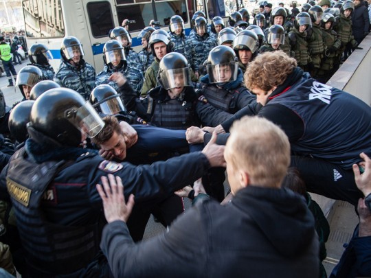 Акция оппозиции в Москве