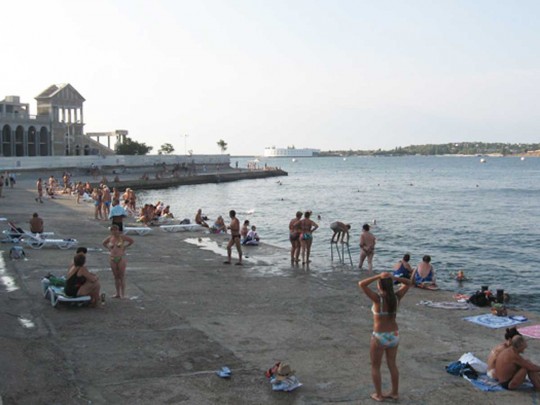 Севастополь пляж