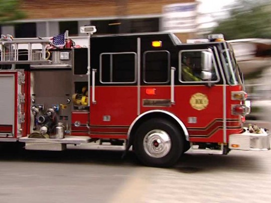 Пожарная машина в США