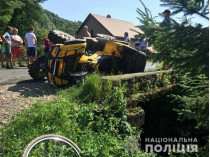 12-летний водитель стал виновником крупного ДТП в Закарпатье: часть пострадавших&nbsp;— в реанимации (фото)
