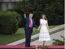 Дональд и Мелания Трамп 4 июля в Вашингтоне