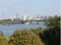теплая осень в Киеве