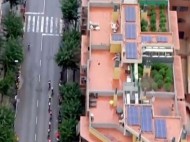 Кому-то не повезло: во время велогонки в Испании случайно засняли с вертолета плантацию конопли (видео)