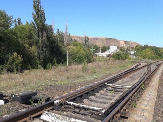 Железная дорога в Донецке