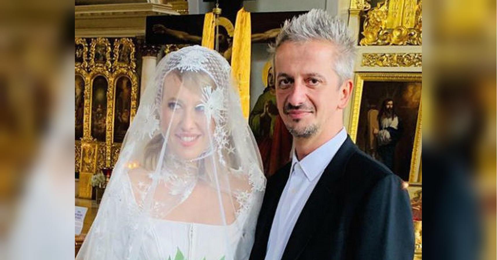 Венчание Ксении Собчак