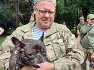 В зоне АТО Чупа спас из-под завалов 27 человек: псу вручили медаль «За верность Украине»