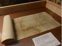 В Софийском соборе впервые показали грамоту польского короля, написанную на староукраинском языке (фото)