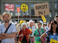 В Швейцарии протестовали против внедрения 5G: оказывается, этот стандарт связи опасен