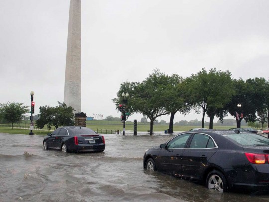 Вашингтон ушел под воду