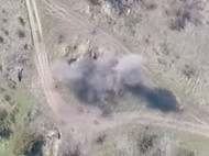 Точно в цель: в сети показали видео мощного удара по позициям боевиков на Донбассе