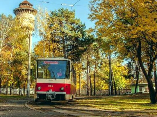 трамвай 33 Киев