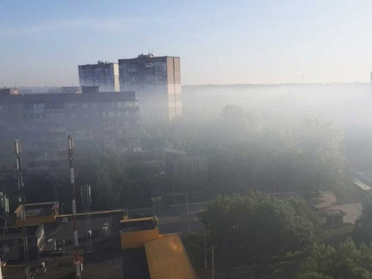 Загрязнение воздуха в Украине