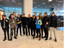 Украинские спортсмены во Франкфурте 