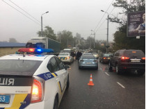 Транспортный коллапс в Одессе: столкнулись шесть машин (фото)