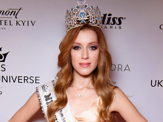 Мисс Украина-Вселенная Анастасия Суббота