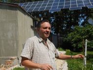 Украинец обогревает дом солнечной энергией и зарабатывает на ней до 10 тысяч гривен в месяц