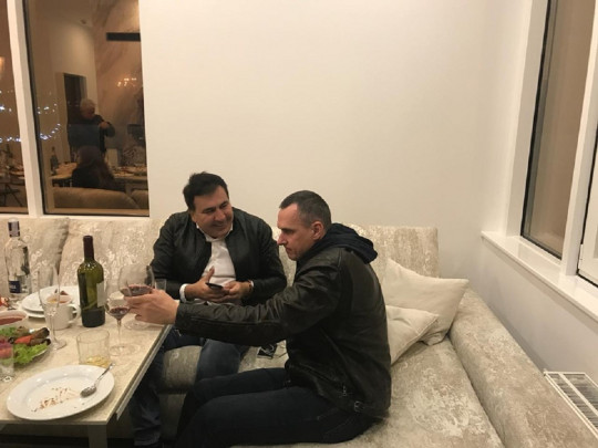 Саакашвили и Сенцов
