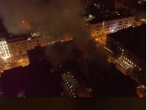 Пожар на Пирогова в Киеве