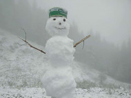 Зима посреди осени: украинцы делятся яркими фото и видео октябрьского снега