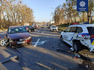 В Ровно пьяный водитель разнес вдребезги авто патрульной полиции: копы в больнице