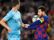«Барселона» не смогла дома обыграть скромную «Славию»: хроника и видеообзор матча Лиги чемпионов
