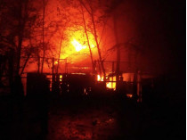 Пожар в Ровно