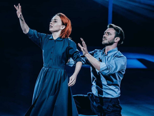 Участники шоу «Танці з зірками» Виктория Булитко и Дмитрий Дикусар