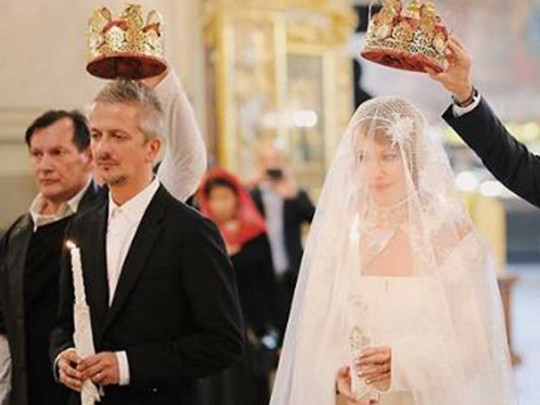 Венчание Собчак и Богомолова