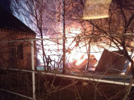 Сгорело имущество на 10,5 миллиона: появились фото пожара на военном складе под Винницей