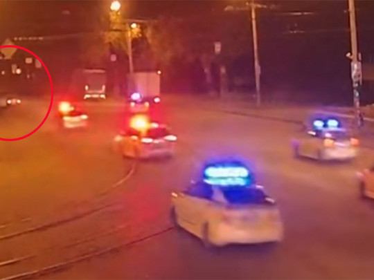 Пьяный чиновник Фискальной службы устроил гонки с полицией на улицах Киева