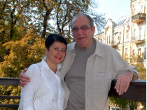 Эммануил Виторган с женой Ириной Млодик