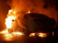 В Одессе неизвестные сожгли автомобиль полицейского начальника 