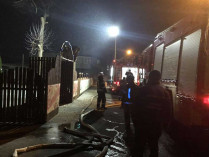 Пожар в Киеве в мини-отеле