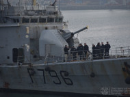 В Одессу прибыл французский военный корабль (фото)