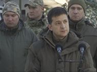 Зеленский перед встречей с Путиным поехал на Донбасс: видео встречи с военными