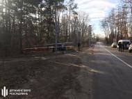 Нацгвареец сбил двух детей под Киевом: появились новые детали и фото с места аварии