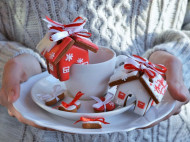 Пряничный домик на чашку «с секретом»: рецепт оригинального подарка ко Дню святого Николая и Рождеству (фото)