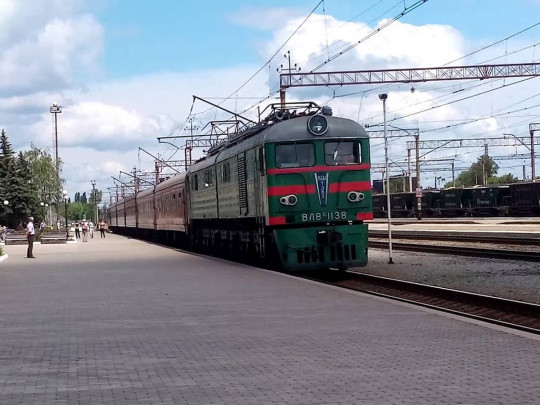 Поезд Харьков-Константиновка