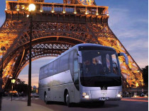 автобус в Париже