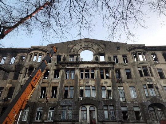 одесский колледж экономики после пожара