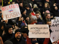 "Беларусь сливают": в Минске снова массовые протесты против "интеграции" с Россией (фото)