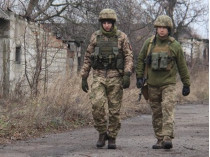 украинские военные в Вольном