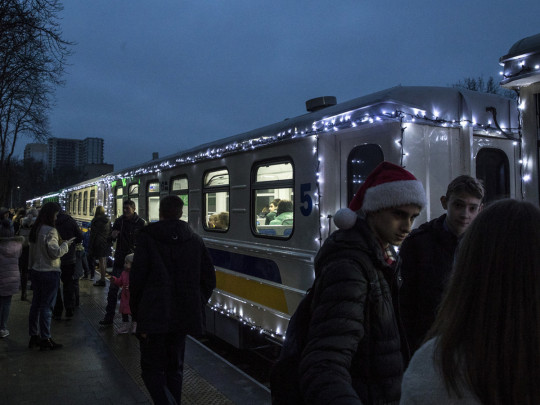Детская железная дорога в Киеве
