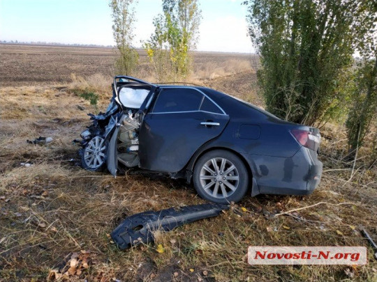 8 октября 2019 в аварии погибли руководители николаевской полиции
