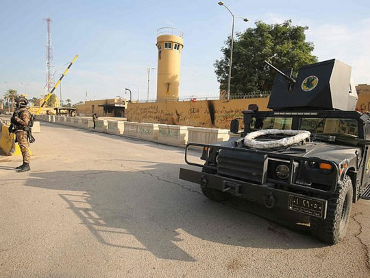 Посольство США в Багдаде под охраной