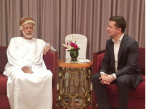 Зеленский на встрече в Омане
