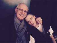 Никита Михалков с внуком Андреем Баковым